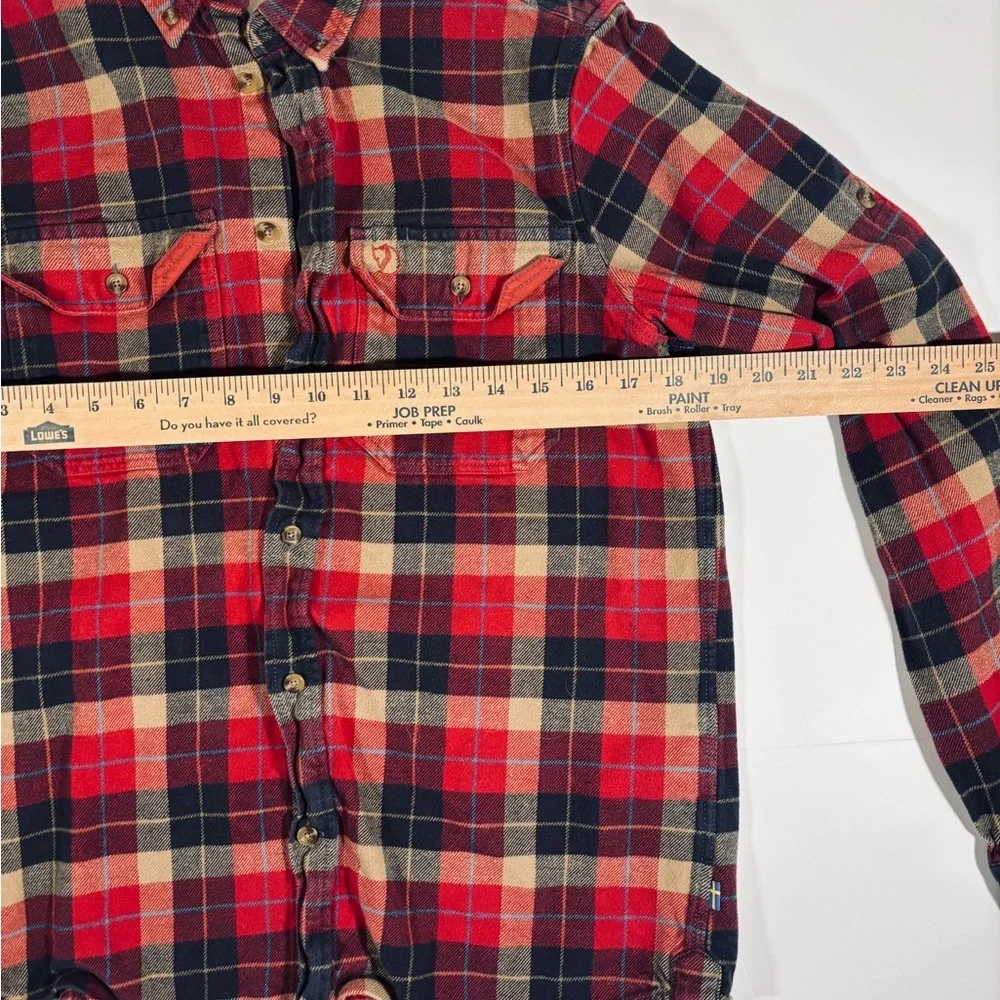 Fjallraven Fjallglim Shirt Men Size S Gorpcore Hiking Cabincore Casual Barncoat